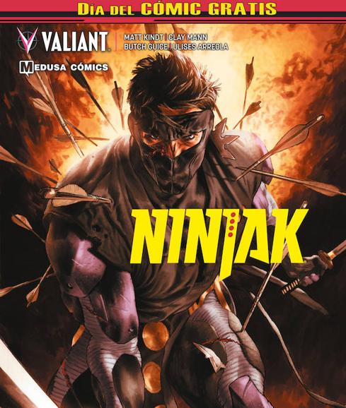 Portada de 'Ninjak', uno de los cómics que se regalarán. 