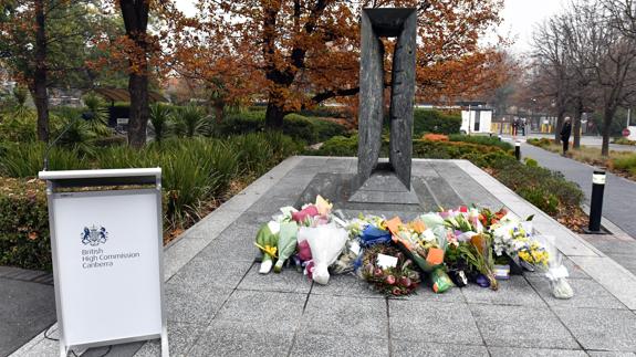 Homenaje a las víctimas del atentado de Mánchester.