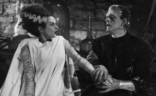 Una escena de 'La novia de Frankenstein'.