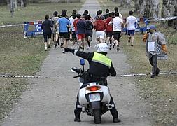 Momento de la prueba física de la actual OPE. / Igor Aizpuru