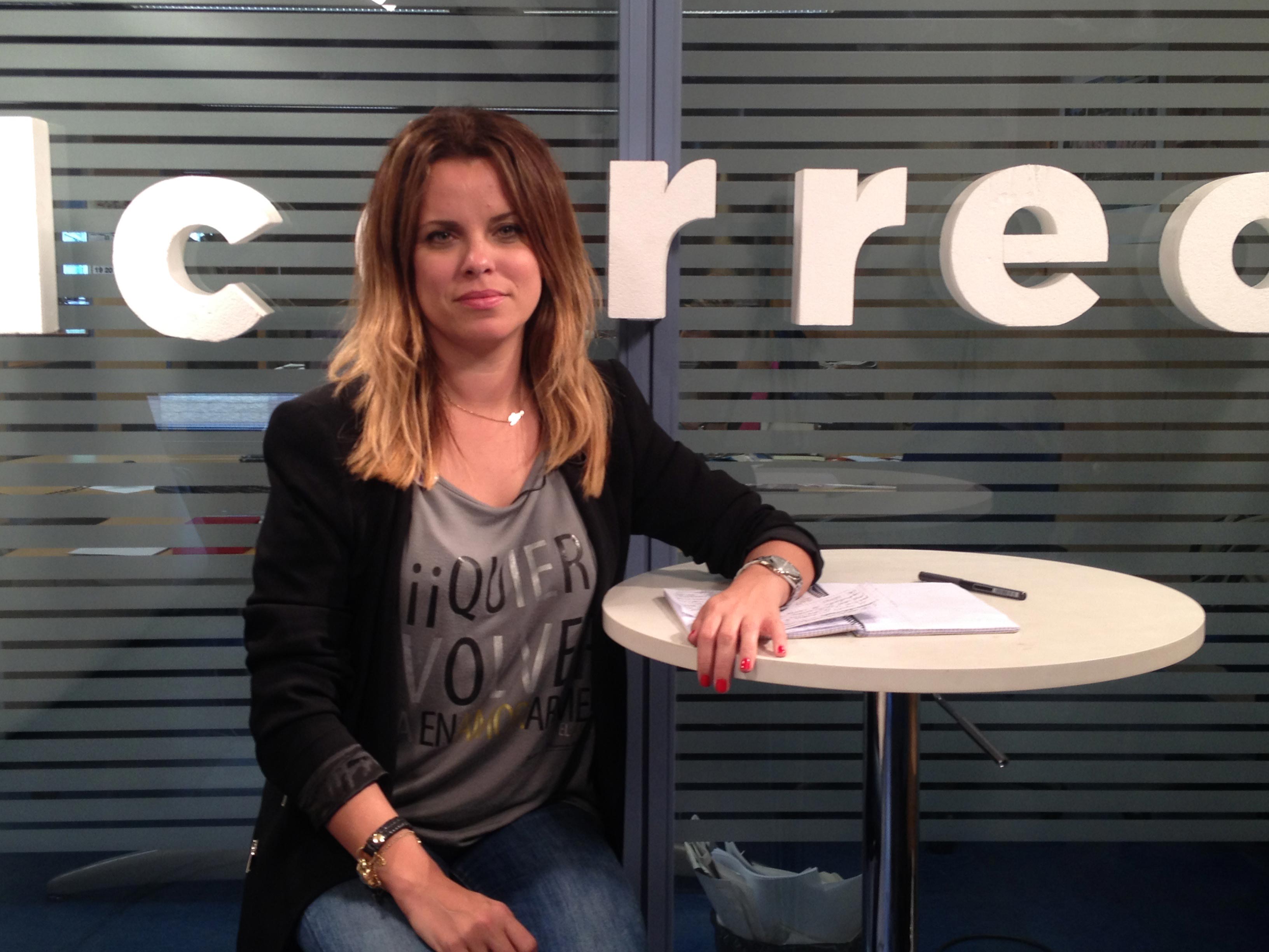 La redactora de EL CORREO Olatz Barriuso