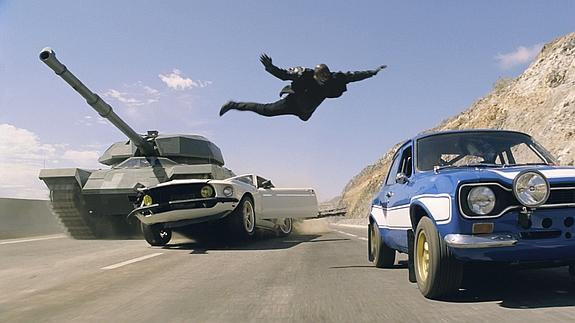 'Fast & Furious 6'. El filme dejó en Tenerife y Gran Canaria unos ingresos de másde 8 millones de euros.