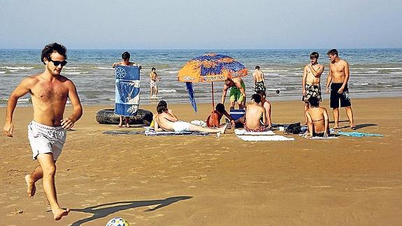 La playa de Omaha, en la actualidad.