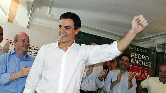 Pedro Sánchez, durante un acto en Toledo.