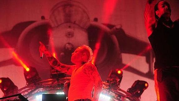 The Prodigy anoche en Kobetamendi