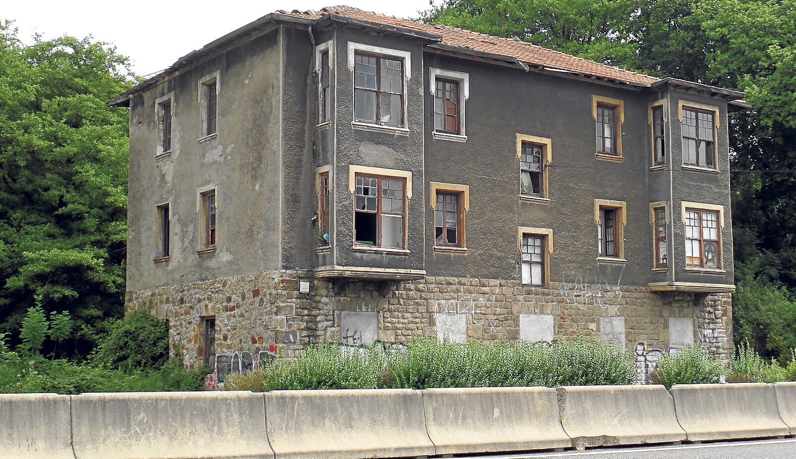 La casa abandonada de Bengoetxe.