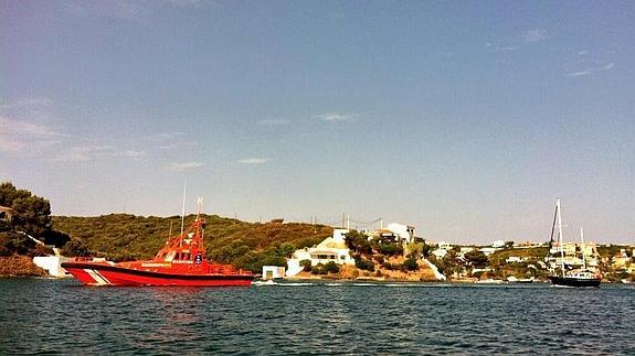 El cadáver ha aparecido en el puerto de Mahón.