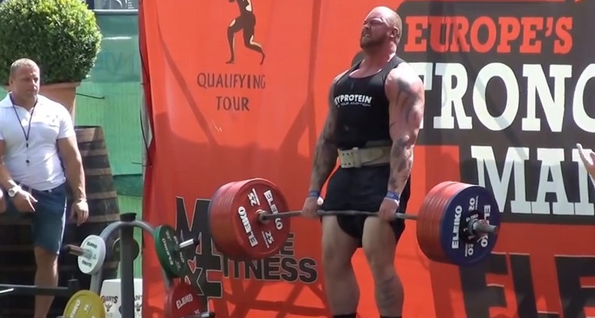 'La Montaña', el hombre más fuerte de Europa