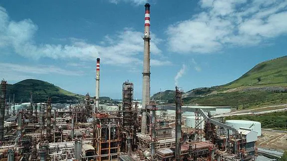 Imagen de la planta de Petronor.