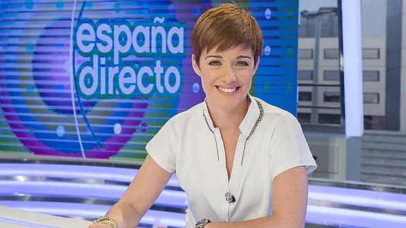 Marta Solano, presentadora de 'España directo'.