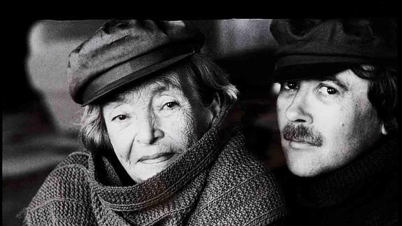 Marguerite Duras y Yann Andréa.