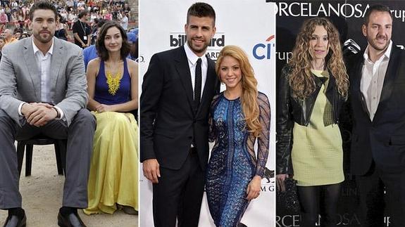Mar Gasol y su novia, Piqué y Shakira y Borja Thyssen y Blanca Cuesta serán padres este año.