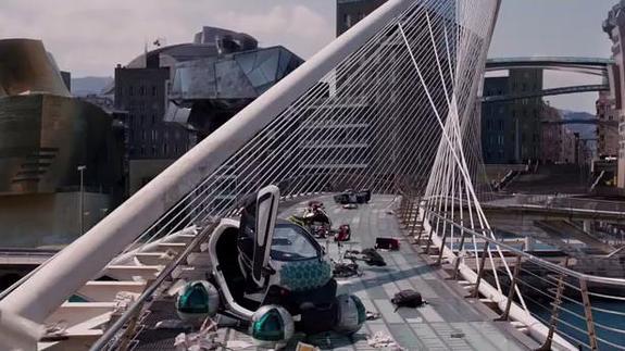 Cuando Bilbao se convirtió en una ciudad de ciencia ficción gracias a la película de los hermanos Wachowski 'Jupiter Ascending'. 