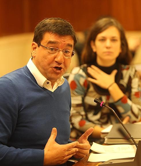 El portavoz del PSE en el Ayuntamiento de Vitoria, Patxi Lazcoz. 