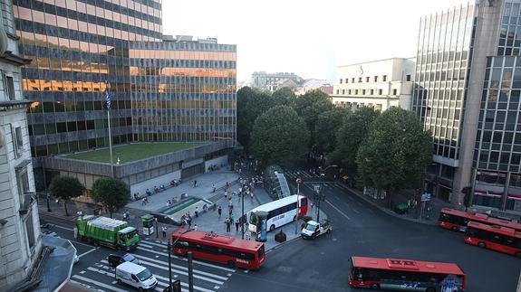 Vista de la Plaza Circular.