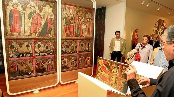Las tablas de San Millán son uno de los grandes atractivos del Museo.