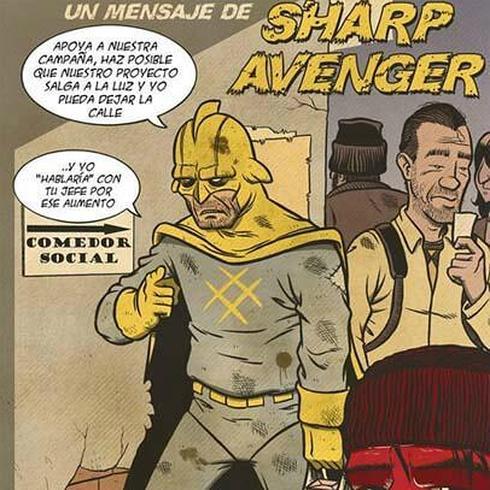 Portada: Sharp Avenger.