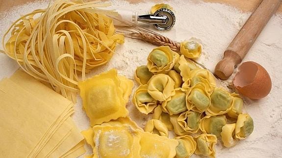 Tortellini, tagliatelle, gnocchi... Para todos los gustos.