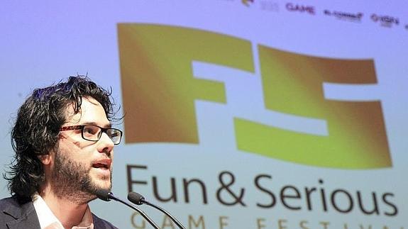Alfonso Gómez, director del festival de videojuegos. 