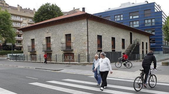 Etxeazarra o la Casa de Napoleón, en Portal de Castilla (Vitoria)