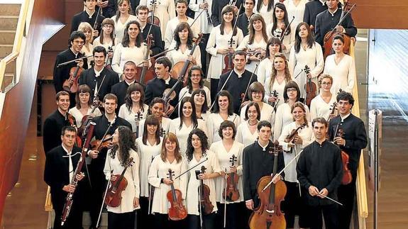 La Joven Orquesta de Euskal Herria.