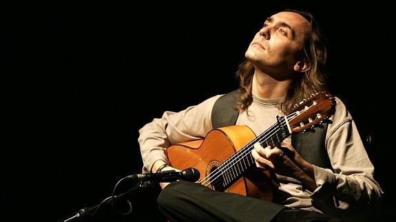 El virtuoso guitarrista Vicente Amigo tocará este viernes en el Barakaldo Antzokia.