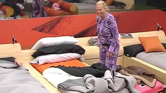 Belén Esteban, dentro de la casa.