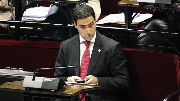 Imanol Padrales, diputado de Promoción Económica.