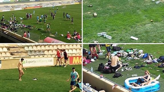 Los jóvenes del SalouFest arrasaron el Estadio Municipal de Reus.