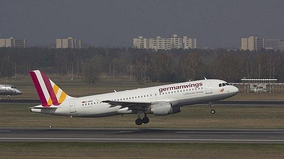 Un avión de Germanwings.