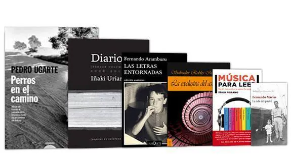 Seis autores vascos para el Día del Libro