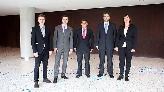 Fernando Garcia Pérez, Eduardo Zárate, Rafael Urrutia, Ieltxu Orue y Amaia Segurola.