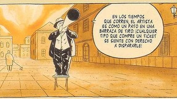 Viñeta del cómic del portugués José Carlos Fernandes ‘La peor banda del mundo’.