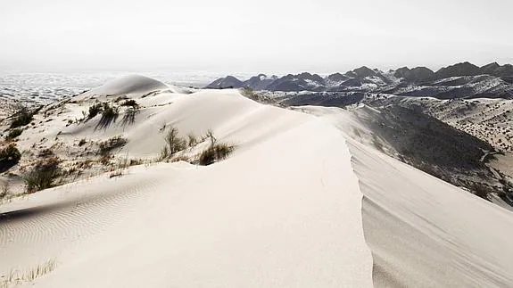 Las dunas de Tatón, Argentina, hogar de la Federico Kirbus. 