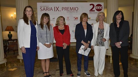 Cristina Iriondo, Mireia de Diego, Olga Algar, Matzalen Laskibar, Carolina Pérez-Toledo y Marta Sánchez.
