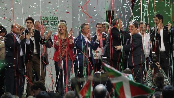 Acto de cierre de campaña del PNV.