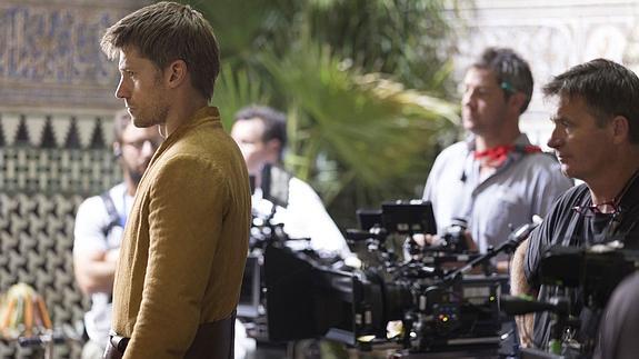 Rodaje de 'Juego de Tronos' en Sevilla. E. C.