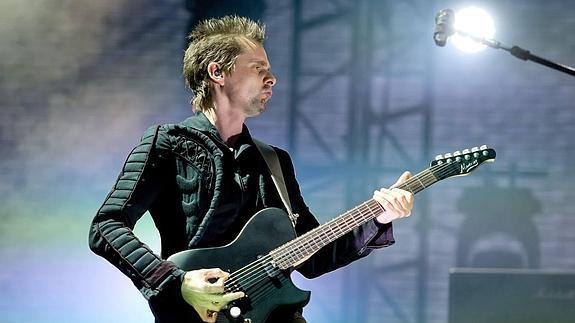 Matt Bellamy, 'frontman' de Muse, cabeza de cartel del sábado 12 de julio.