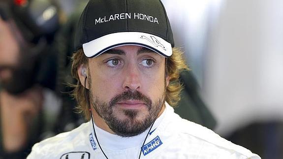 El piloto asturiano Fernando Alonso. 