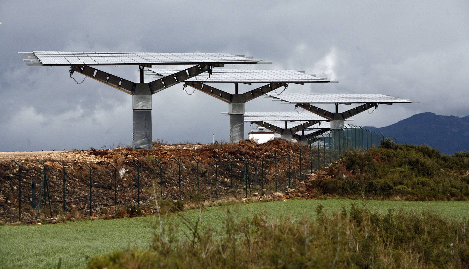 Parque Solar de La Dehesa, junto al antiguo vertedero de la ciudad. 