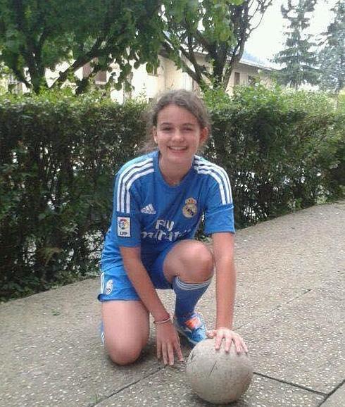 Eva iba así vestida cuando desapareció.