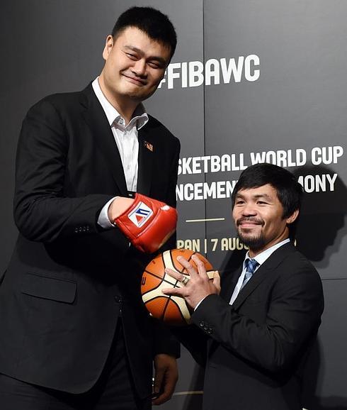 Ming y Pacquiao.