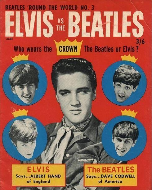 "Elvis vs. The Beatles: ¿quién lleva la corona?".