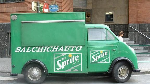 La famosa furgoneta del salchichauto.