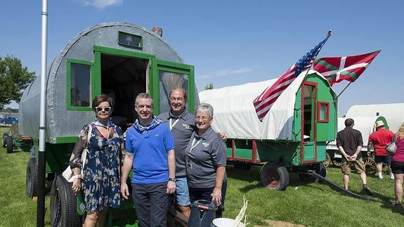 El lehendakari Iñigo Urkullu en el 'Jaialdi' de este año.