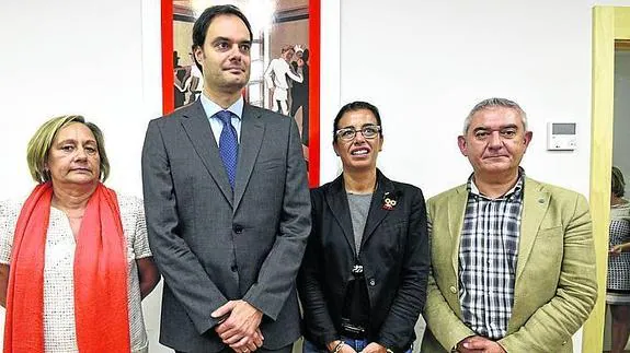 Edurne García, José Arregui, María Seisdedos y Javi Díaz.