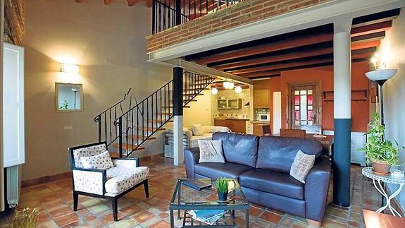 Duplex, en Rioja Alta, ofertado en una de las web especializadas en alojamiento. 