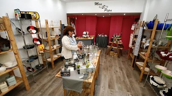 La responsable de Miss Pepa optó por un lugar céntrico. 