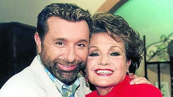 José Manuel Parada y Carmen Sevilla.