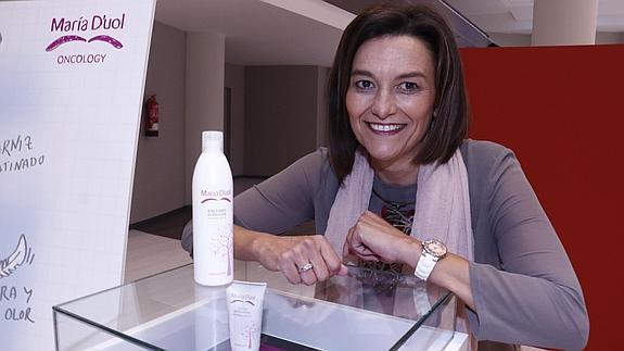 María Unceta-Barrenechea, con sus productos